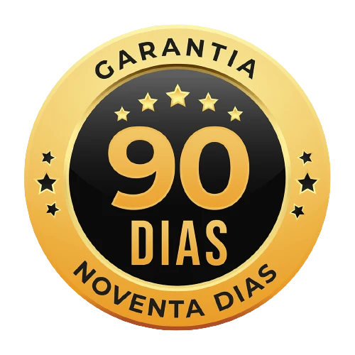 Selo de garantia de 90 dias